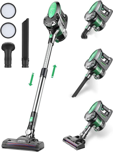 Vactidy 8804400112-DI V8, 200 W, 1.2 Liters, 78.8 Decibeles, Verde